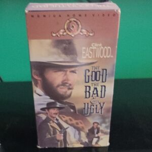 The Good, the Bad and the Ugly VHS Tape VHS PART ONE,PART TWO